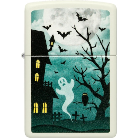 Zippo 2024 Zippo 49193 Spooky Design, Glow-In-The-Dark ZIP-48727